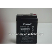 Good quality TINKO 6v lead acid motorcycle battery